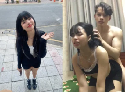 cô gái chubby xinh đẹp chia sẻ những giây phút hòa quyện